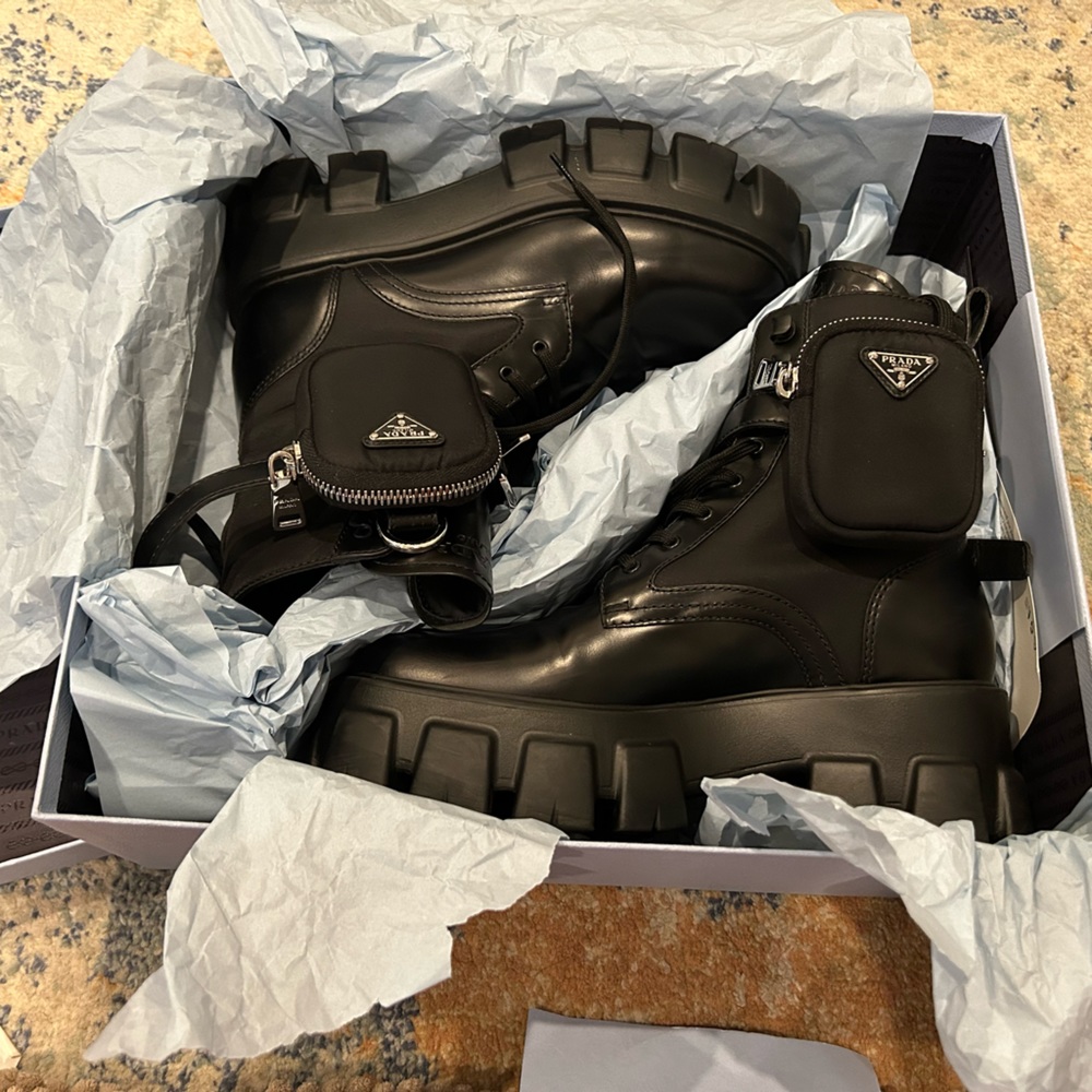 Prada Monolith Boots